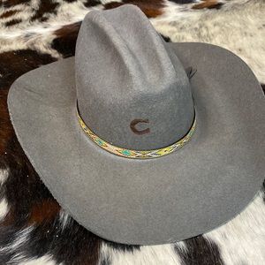 Charlie 1 horse run away grey cowgirl hat
